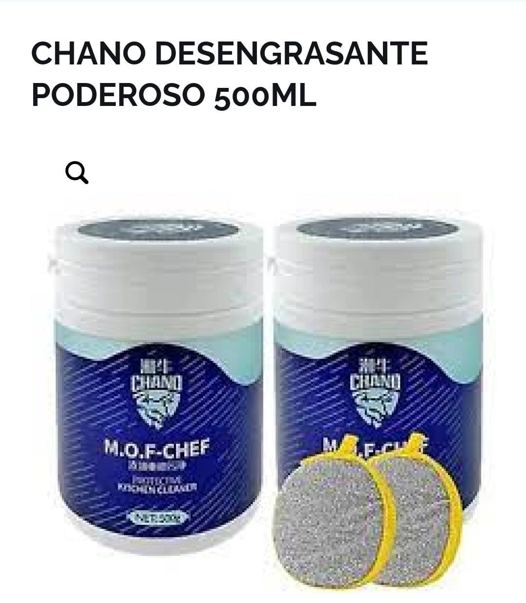 CHANO DESENGRASANTE PODEROSO 500ML